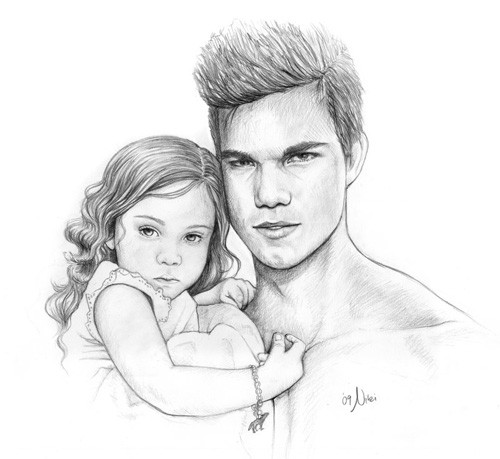 Renesm and Jacob